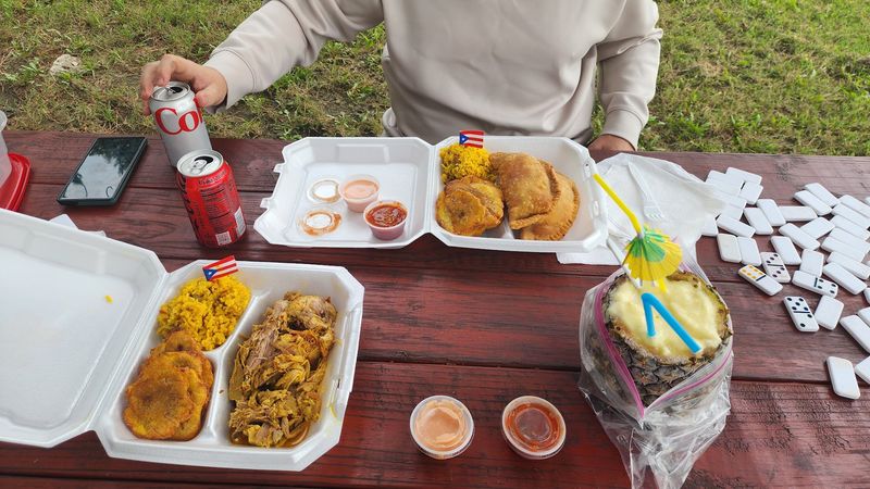 Picnic Tables, Dominoes and Easygoing Afternoons