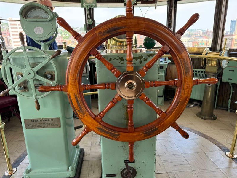 Pilothouse Views Over the Harbor
