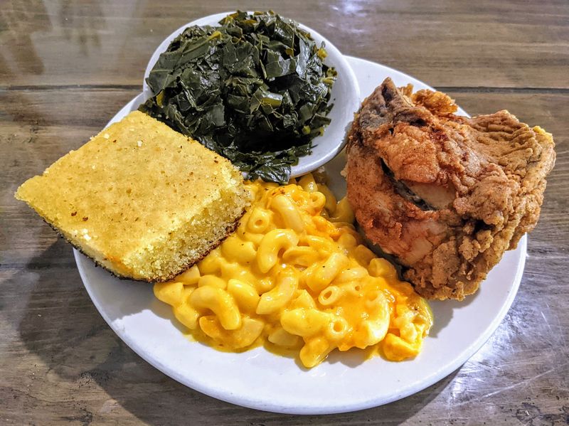 Plates Piled High With Southern Comfort