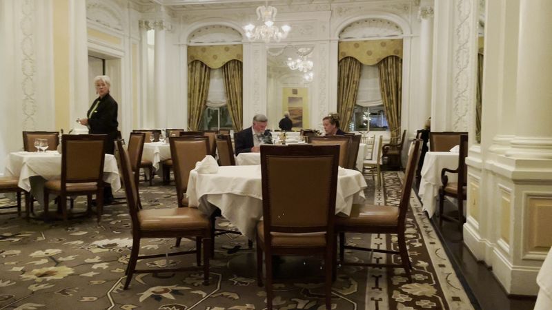 Pocket Doors And A Beloved Library Make Private Dining Feel Personal Pocket Doors And A Beloved Library Make Private Dining Feel Personal