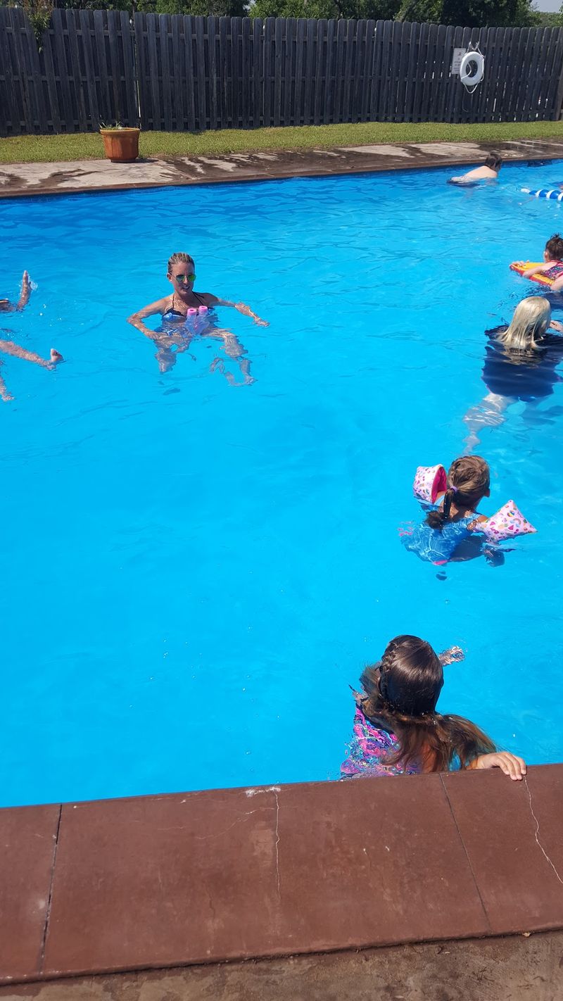 Pool Days and Covered Patios