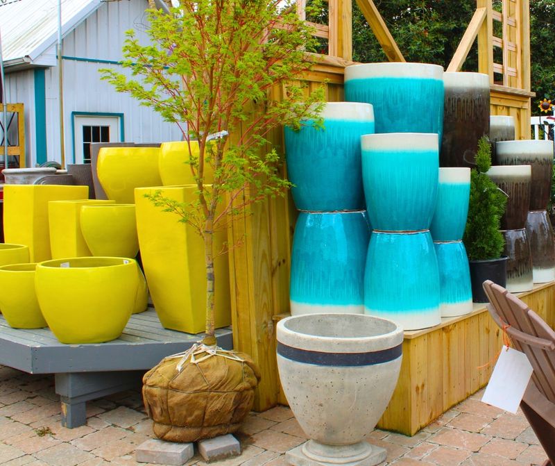 Pottery, Stone, and Backyard Treasures