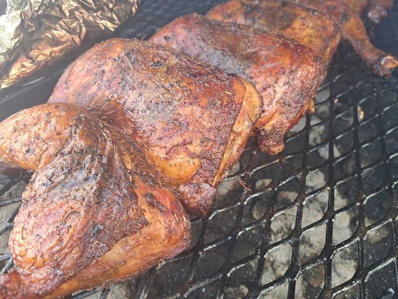 Pulled Pork And Chicken Keep The Whole Crew Happy