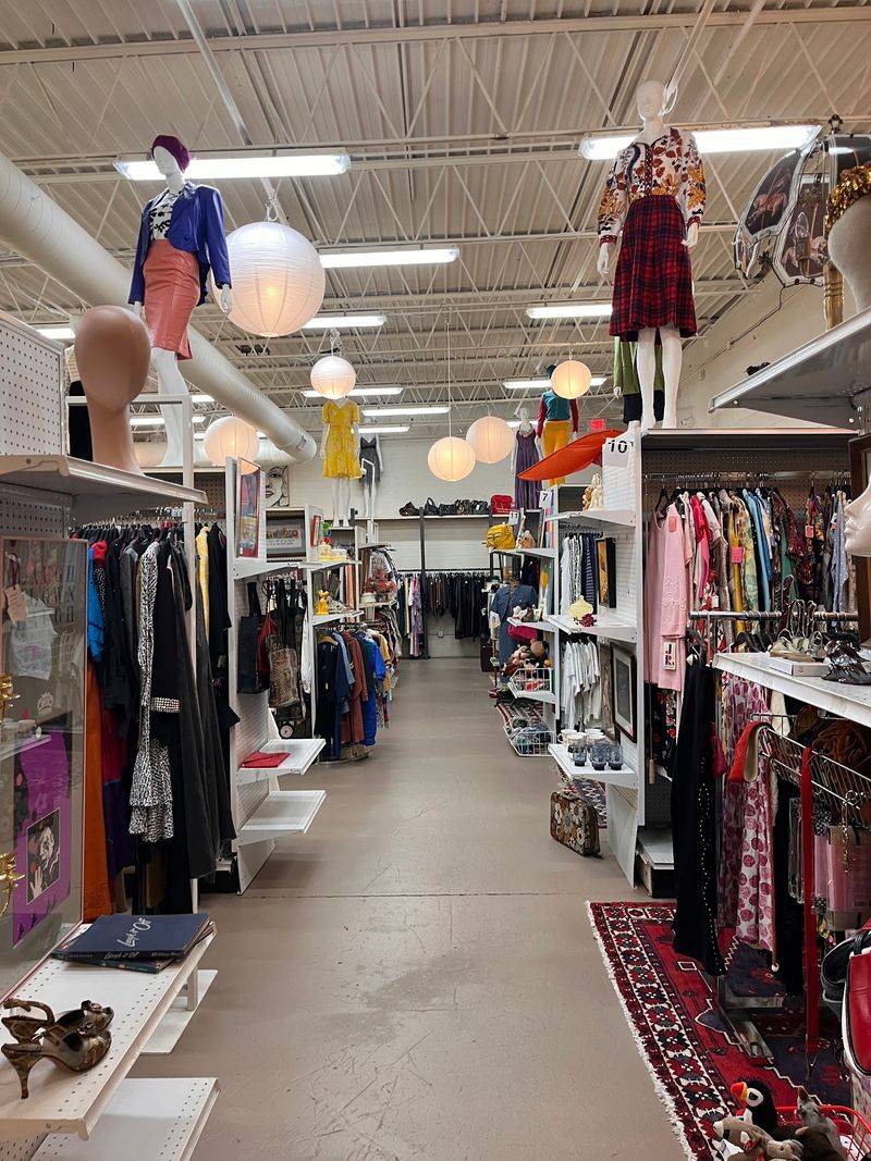 Racks of Clothes Cover Nearly Every Decade