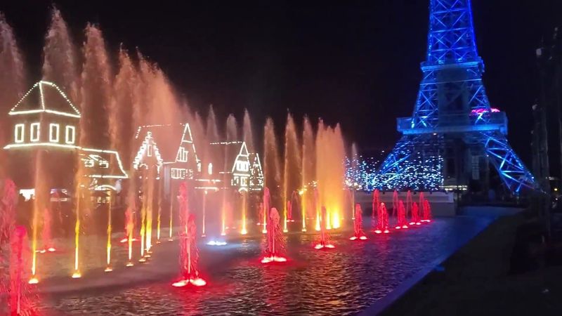 Railings, Ornaments, and a Sea of Sparkle