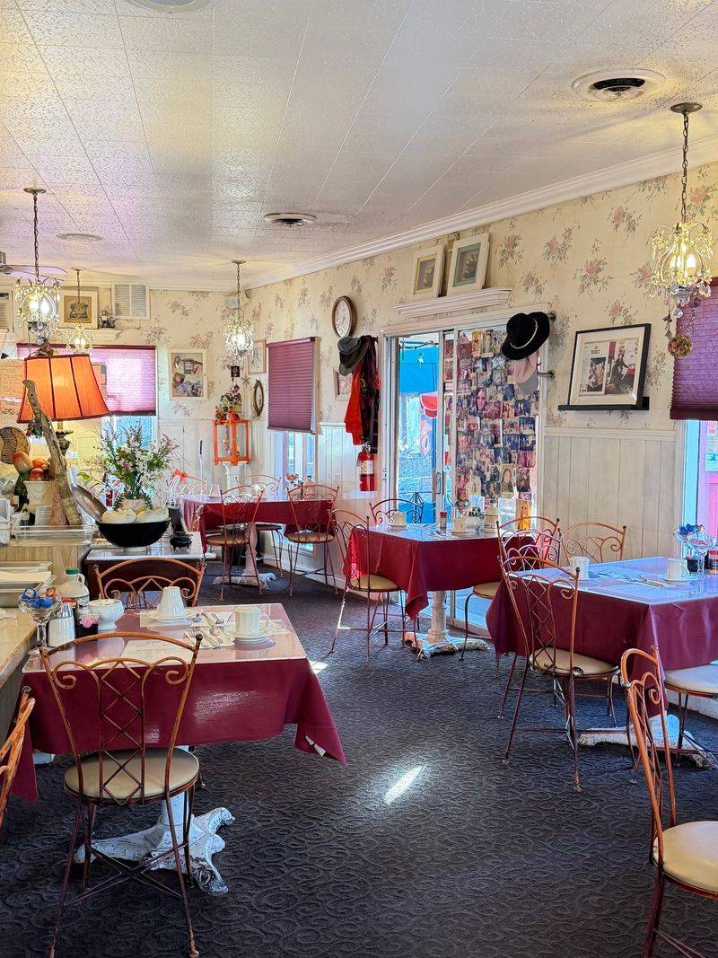 Rainbow Chairs, Chandeliers, And A Tiny Carousel Await Inside Rainbow Chairs, Chandeliers, And A Tiny Carousel Await Inside