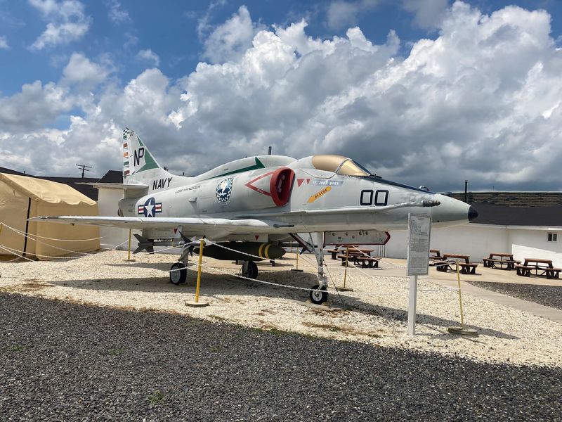 Real Aircraft Are Waiting In The Courtyard