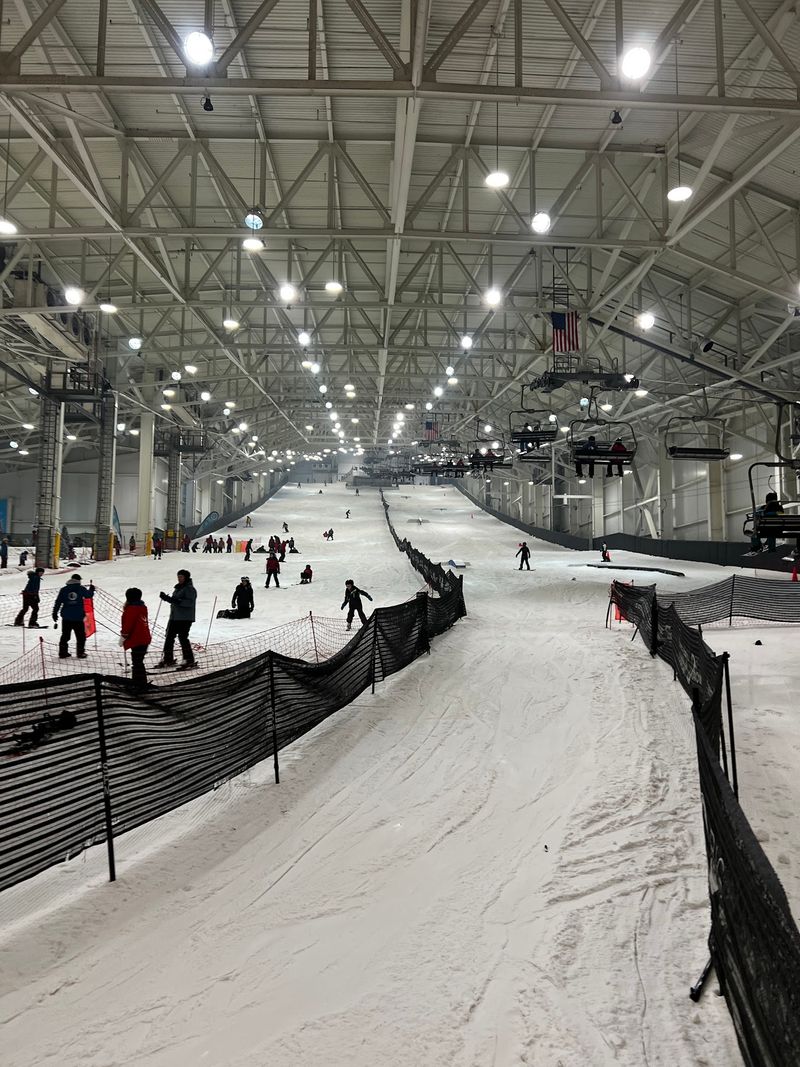 Real Snow Falls Inside, Even In August
