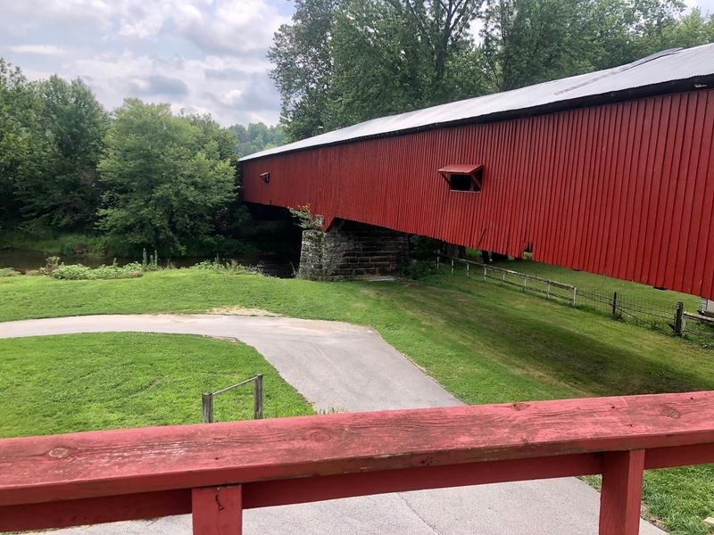 Red Walls, White Roof, and a Very Long Stroll