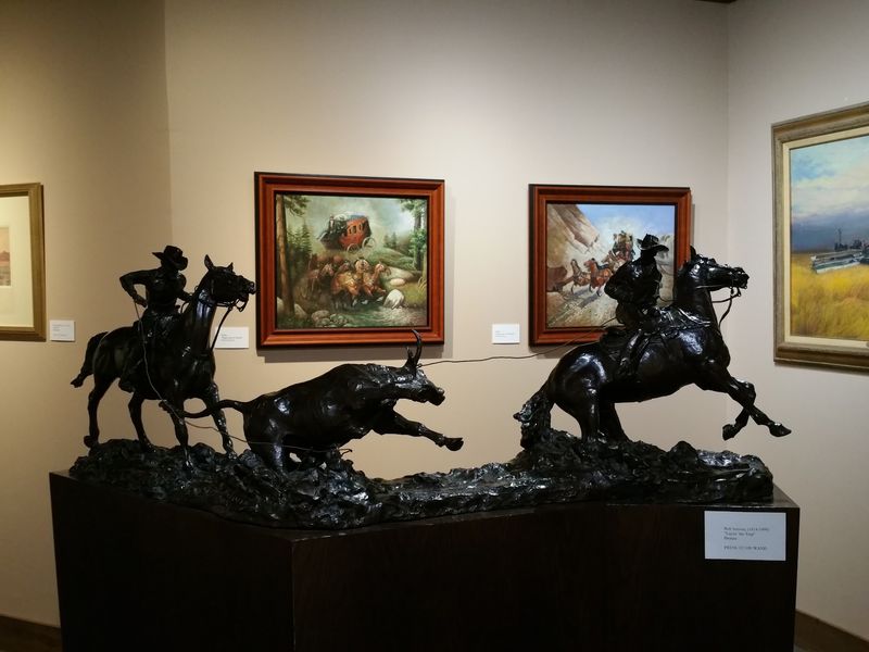 Remington, Russell, and Catlin on the Walls