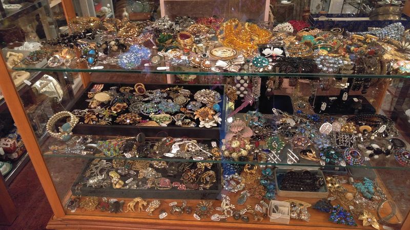 Rings, Gemstones, and a Jeweler's Counter