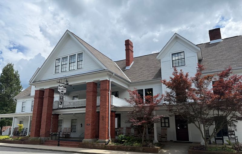Rocking Chairs, the Square, and the Carriage House Rocking Chairs, the Square, and the Carriage House