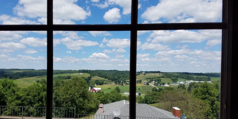 Rolling Farmland Outside Every Window Rolling Farmland Outside Every Window