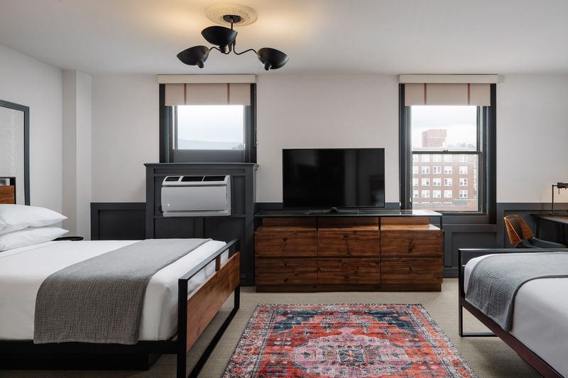 Roomy Guest Rooms With Handy Extras Roomy Guest Rooms With Handy Extras
