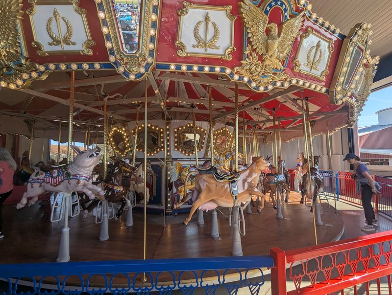 Round and Round on the Carousel and Ferris Wheel