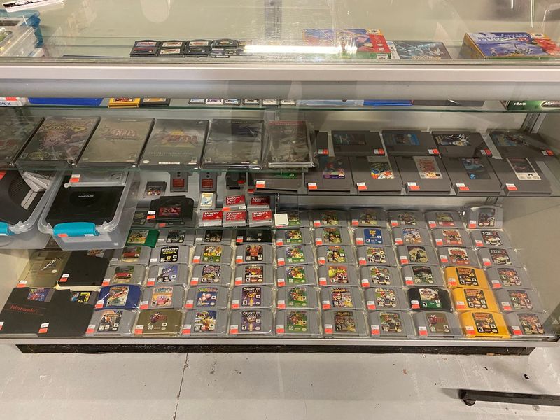 Rows Upon Rows of Retro Cartridges Rows Upon Rows of Retro Cartridges