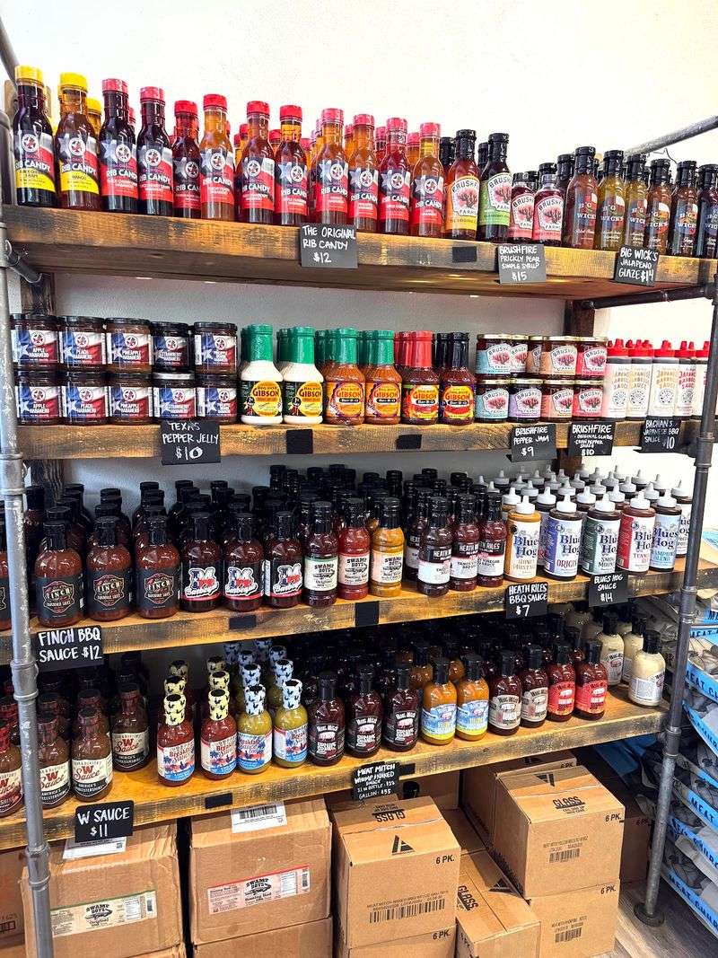 Rubs, Sauces, and Shelves Stacked High