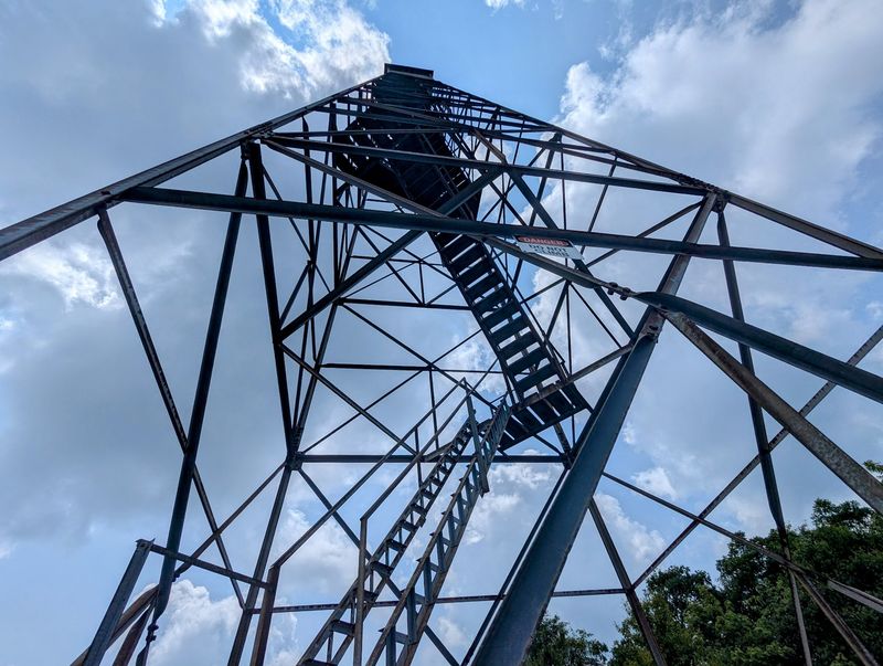 Saluting the Old Fire Tower