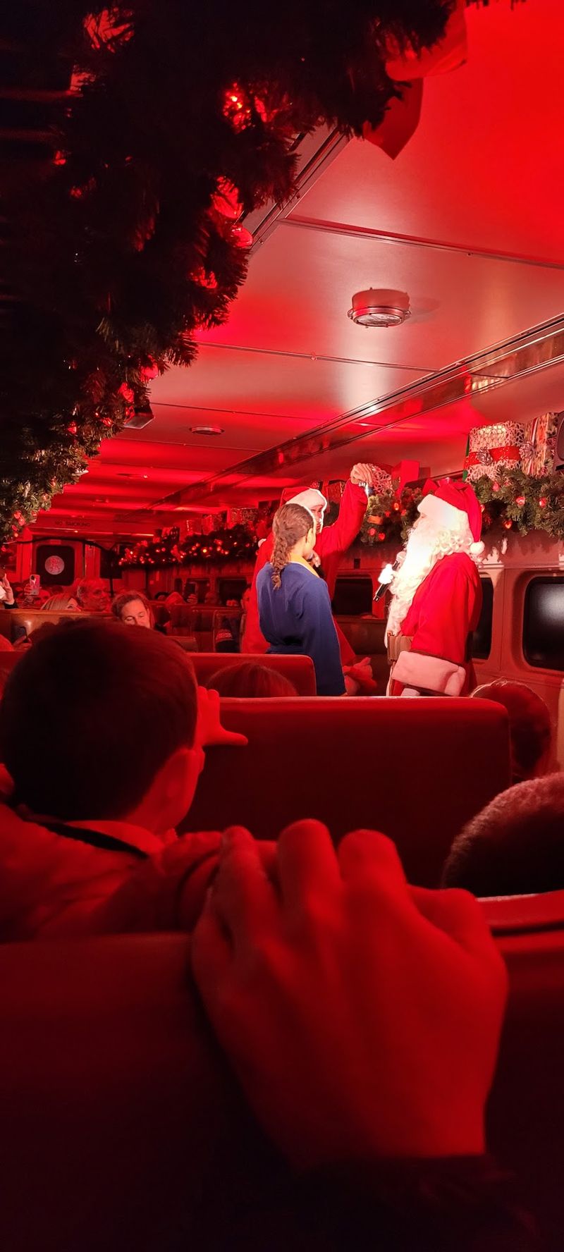 Santa Skips The Sleigh And Climbs Right Aboard