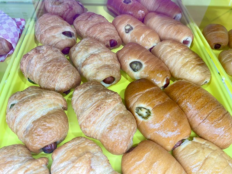 Sausage Rolls, Jalapeno Links, and Breakfast Sandwiches