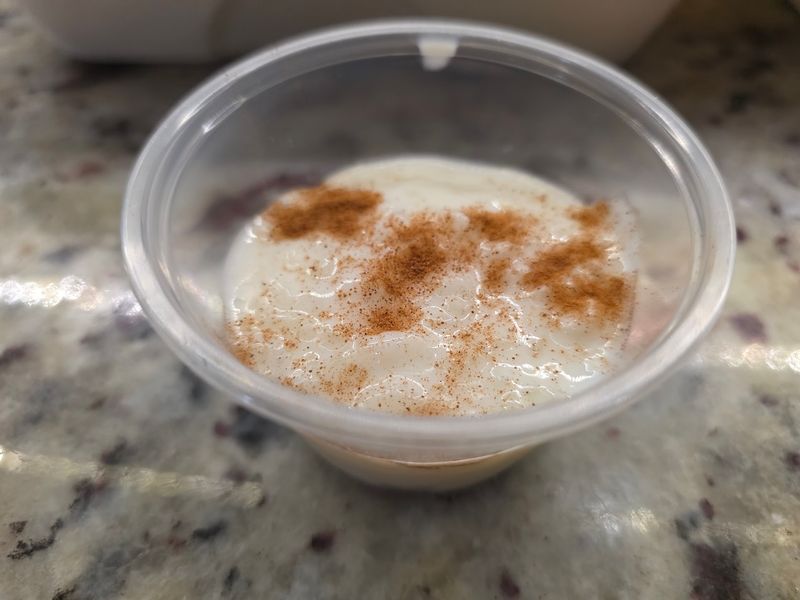 Save Room, Because The Rice Pudding Is Homemade