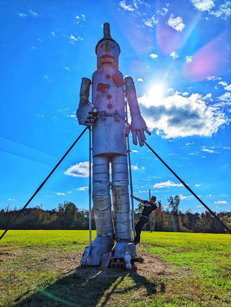 Say Hello to the 32-Foot Tin Man