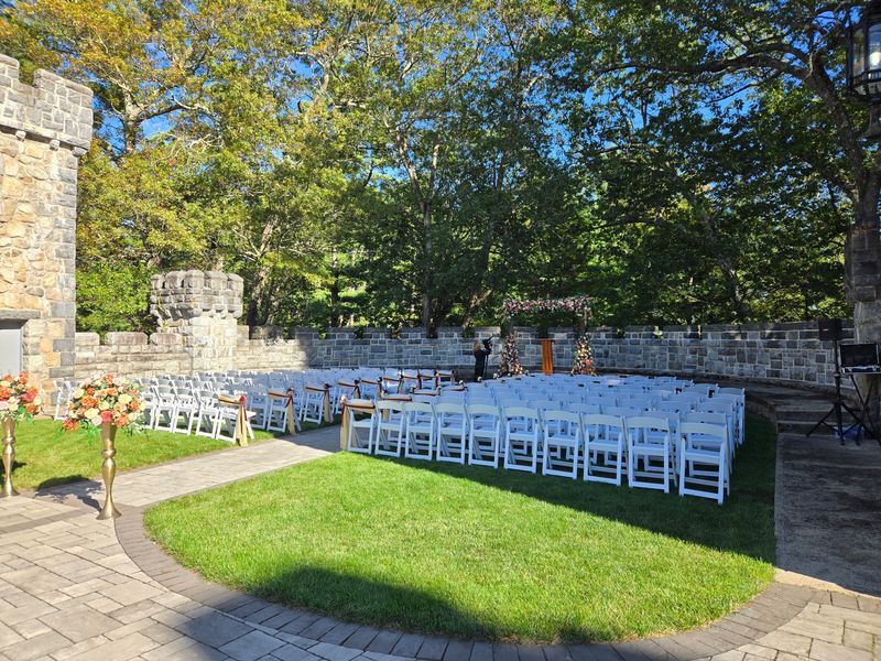 Say I Do With Towers In The Background Say I Do With Towers In The Background