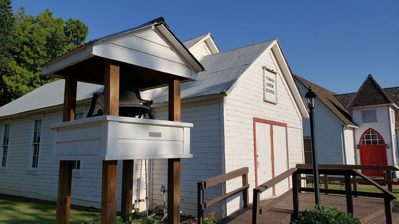 Schoolhouse, Chapel, and a 1905 Homestead in Enid Schoolhouse, Chapel, and a 1905 Homestead in Enid