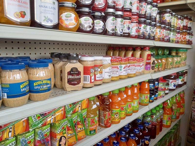 Shelves Full of Imported Goodies