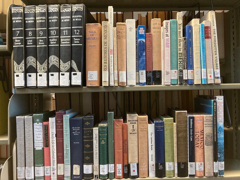 Shelves Packed With Theology and Big Ideas
