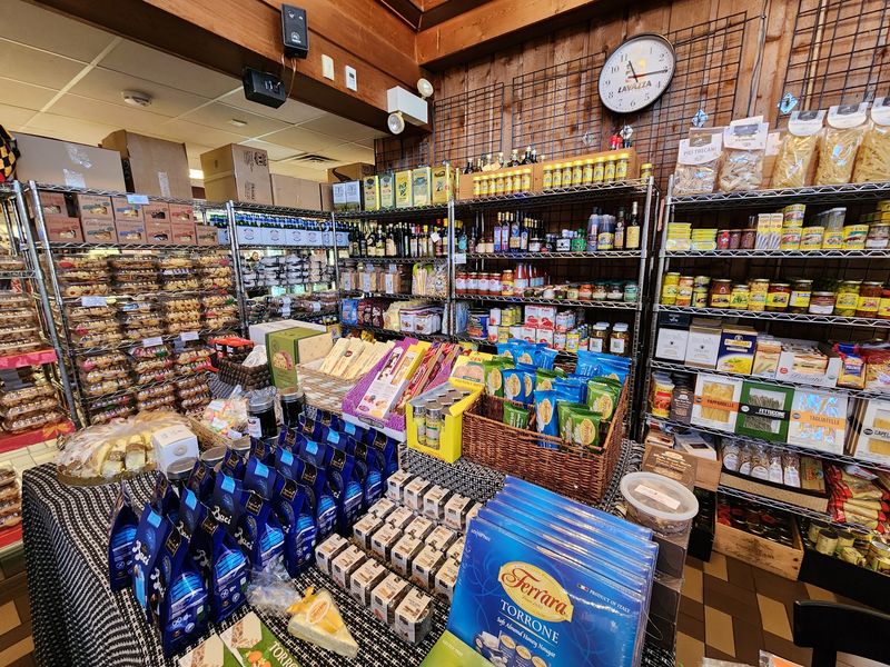 Shelves Stocked Like an Italian Pantry