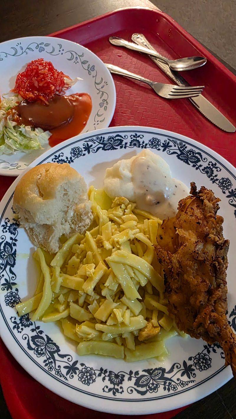 Skillet Fried Chicken and Homemade Noodles