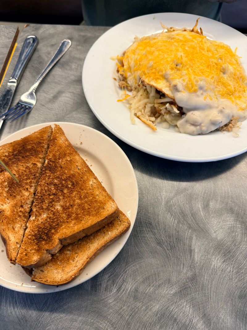 Skillet Lovers Should Head Straight For The Layered Breakfasts