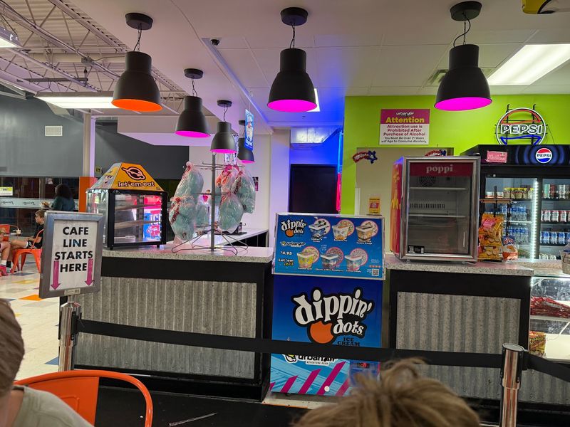 Snacks, Pizza, and Refills at the Café