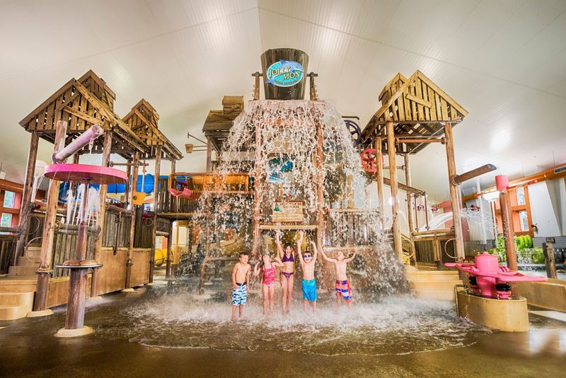 Somebody Is About To Get Soaked By A 600-Gallon Bucket