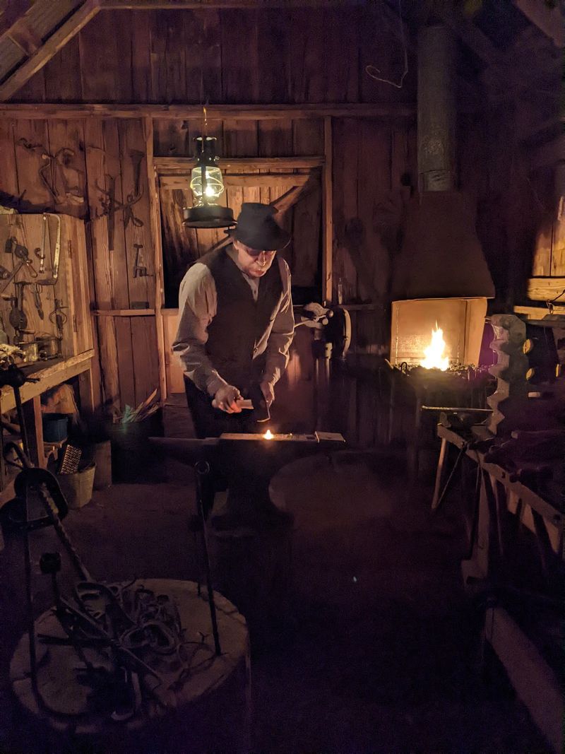 Sparks Fly In The Blacksmith Shop When Work Calls Sparks Fly In The Blacksmith Shop When Work Calls