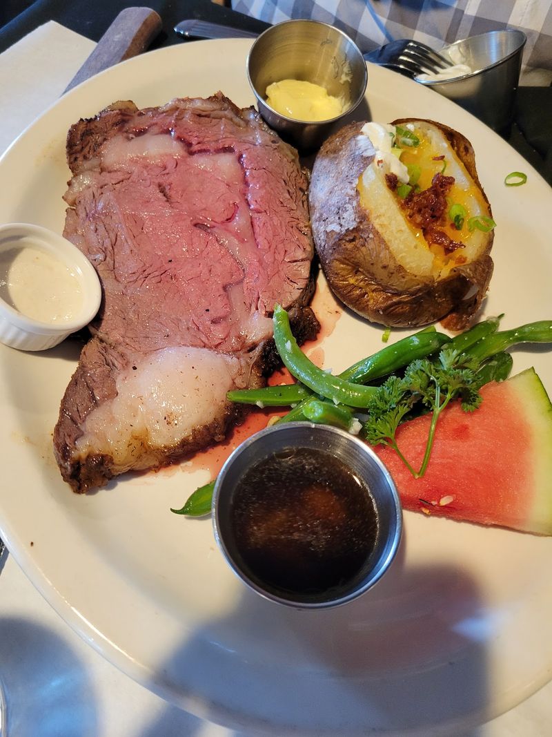 Steak Night Is Basically The Main Event Here