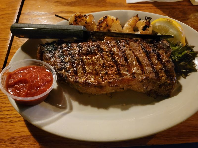 Steaks From The Open Hearth Grill Are The Main Event