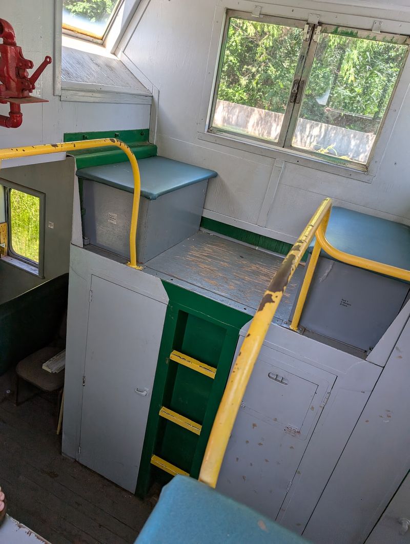 Stepping Inside Engineer Cabs and Dining Cars