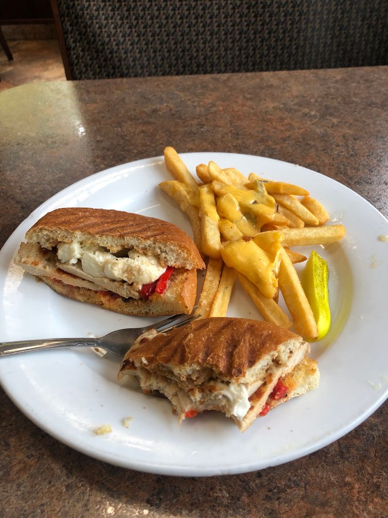 Stick Around Past Morning Because Lunch Brings Gyros And Panini