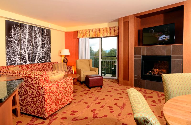 Stone Fireplaces Waiting In The Cabins And Lodge Rooms
