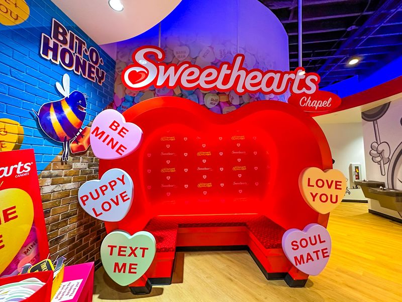 Strike A Pose With A Giant Candy Heart