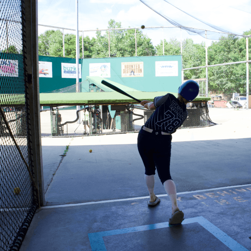 Swing for the Fences in the Batting Cages