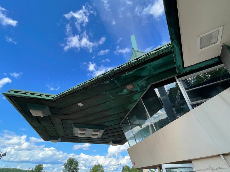That Copper Roof Stretches Out Like It's Defying Gravity