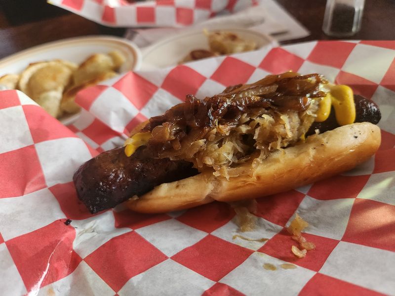 That Homemade Sausage Has Earned the Name on the Sign