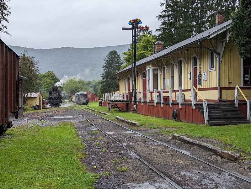 The 1902 Depot and a Walkable Little Town
