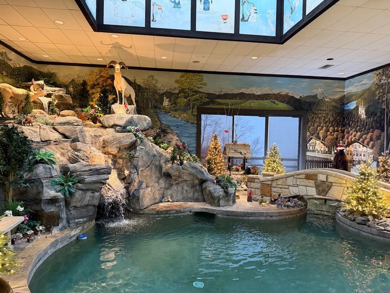 The Basement Cave and the Waterfall Pool The Basement Cave and the Waterfall Pool