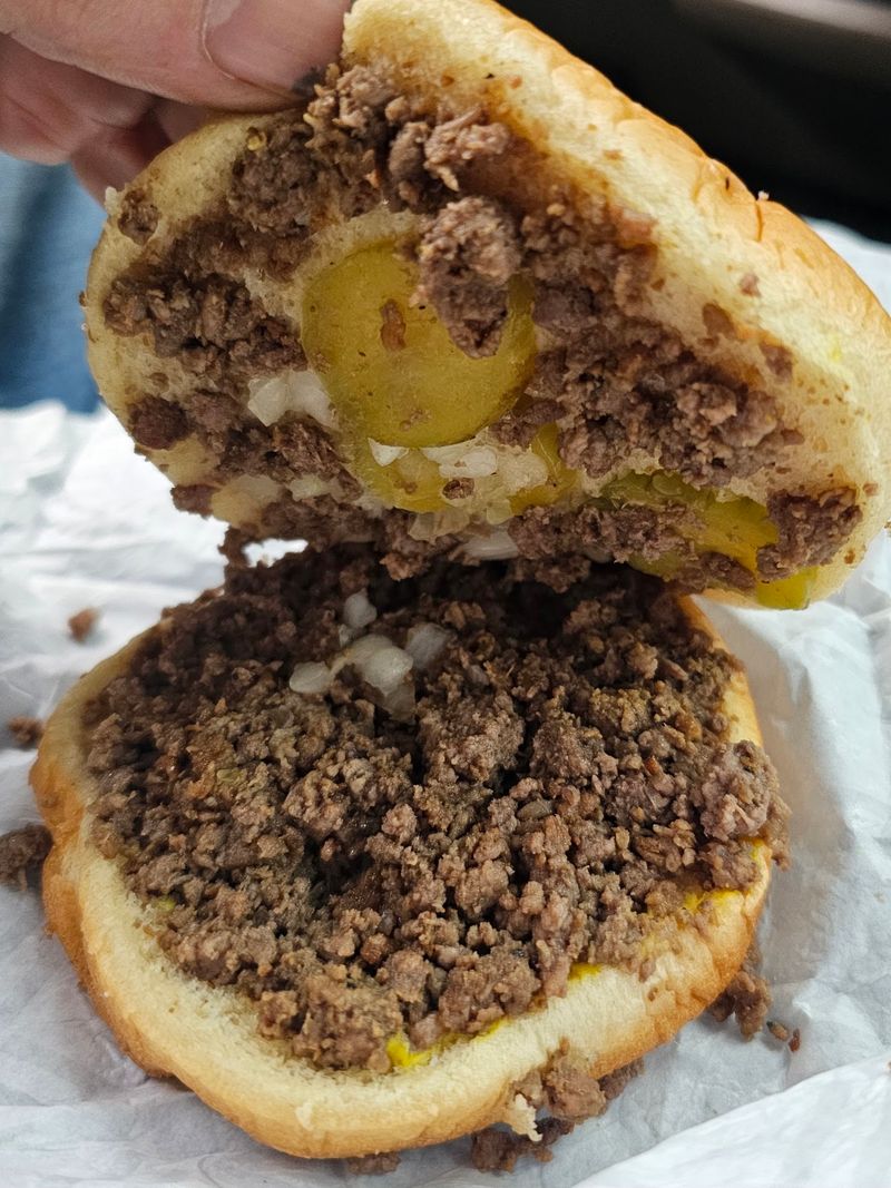The Famous Loose-Meat Sandwich