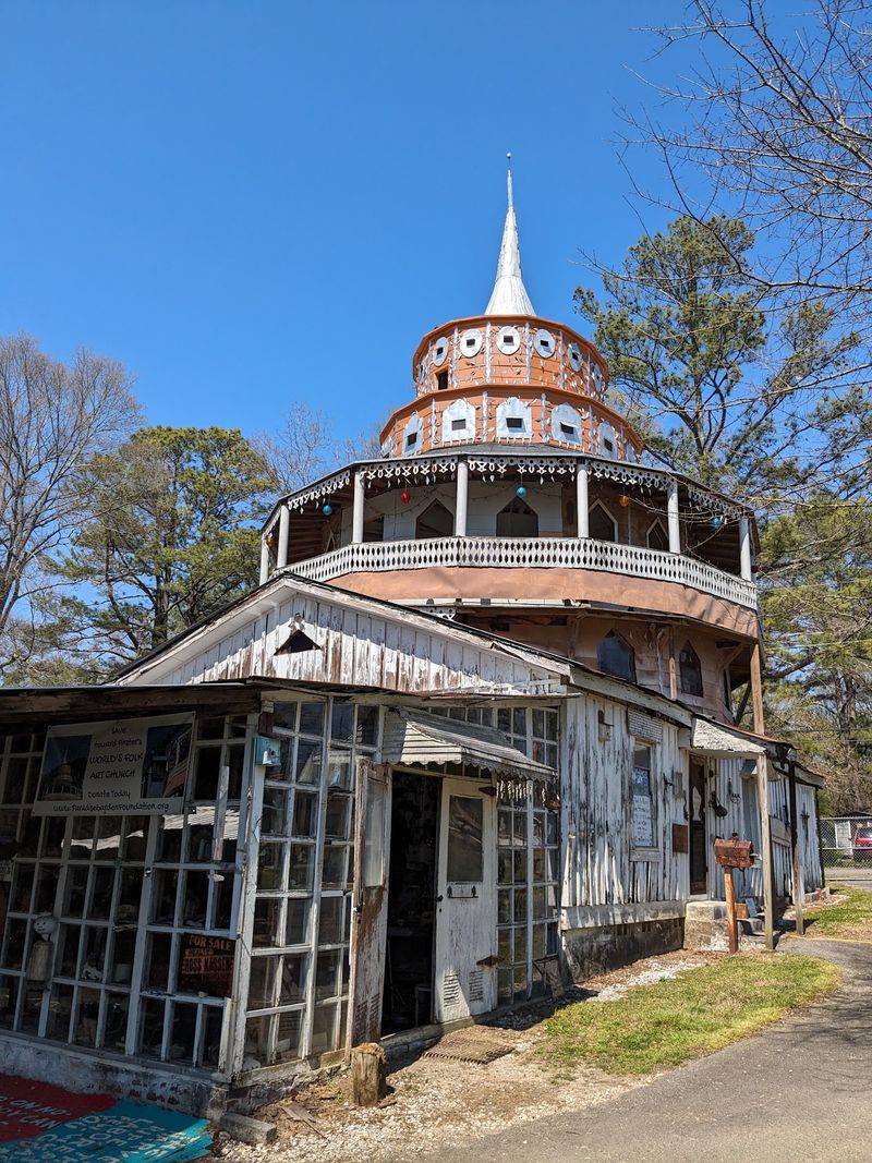 The Five-Story World's Folk Art Church The Five-Story World's Folk Art Church
