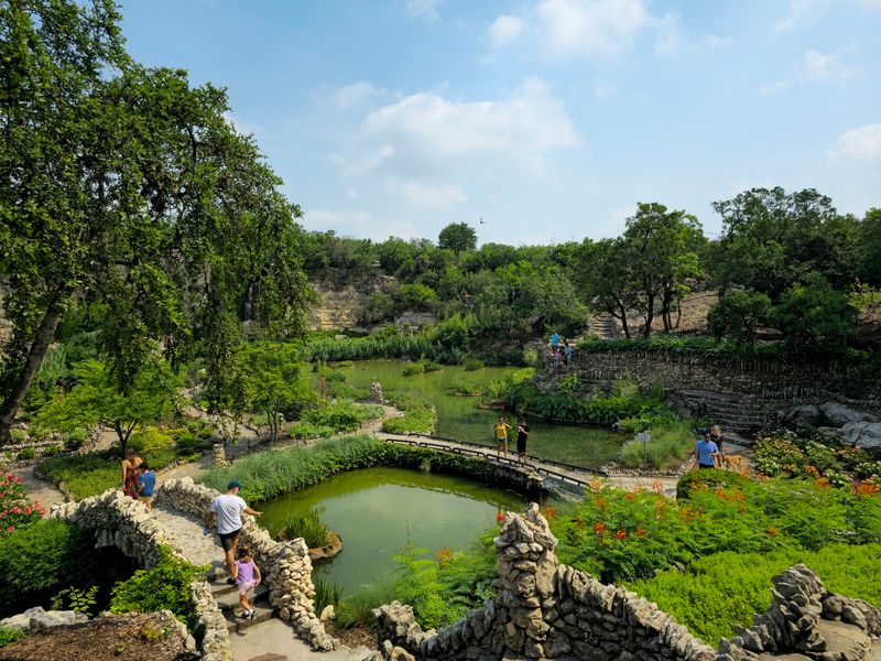 The Old Quarry Turned Into A Stunning Garden